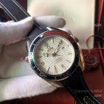 Copy Omega Seamaster Planet Ocean White Textured Dial Watch